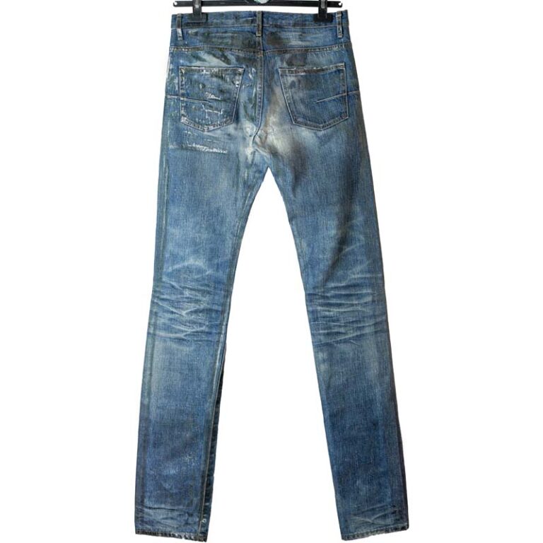 Dior Homme SS06 Waxed Clawmark Jeans | Archive Vault Store