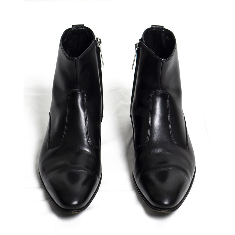 Dior Homme AW09 Heeled Leather Boots | Archive Vault Store